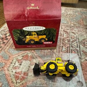 Vintage Tonka Front Loader Ornament